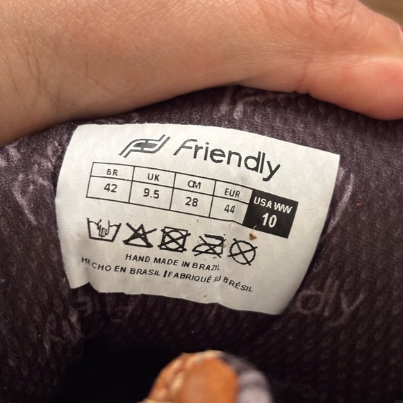 Men's Medimoto Mid-Top Brown Suede Shoe Size 10WW - Picture 4 of 13